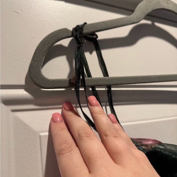 Miami by Francesca’s Green and Pink Floral Dress -  XL - Picture 3 of 6